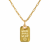Engraved Love Chain