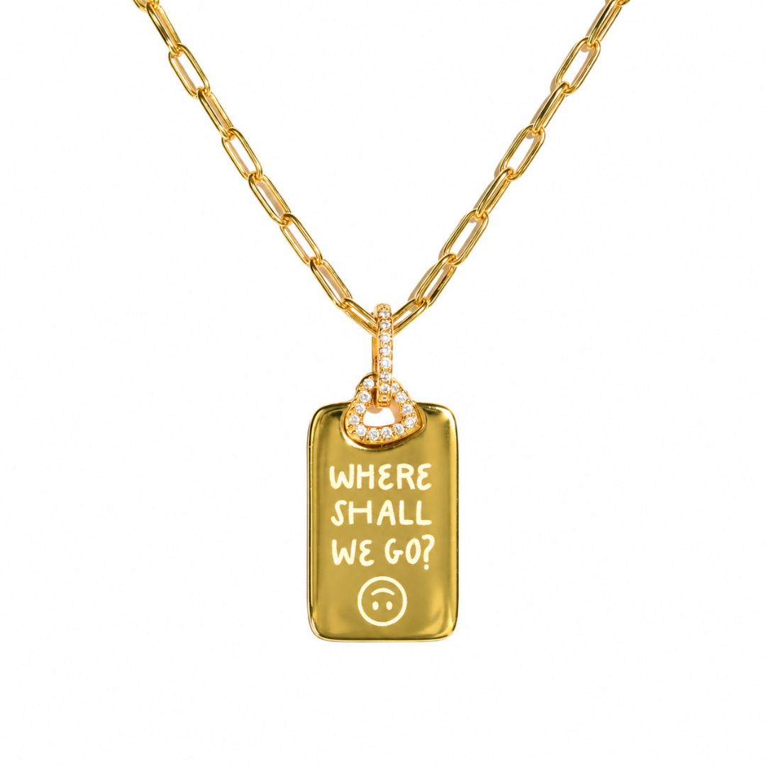 Engraved Love Chain