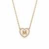 Initial Heart Necklace
