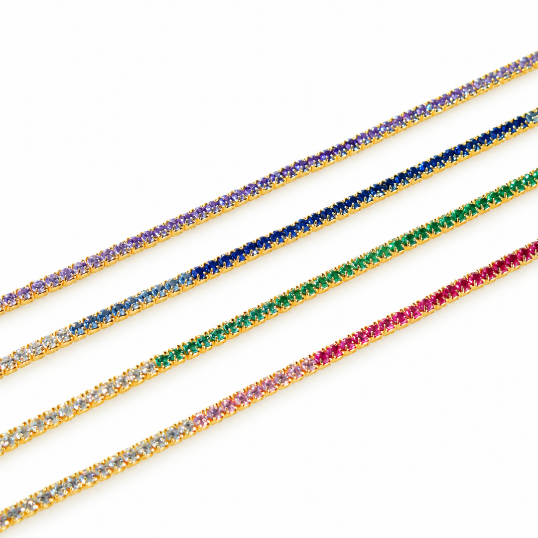 Ombre Tennis Bracelet