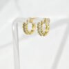 baguette earrings