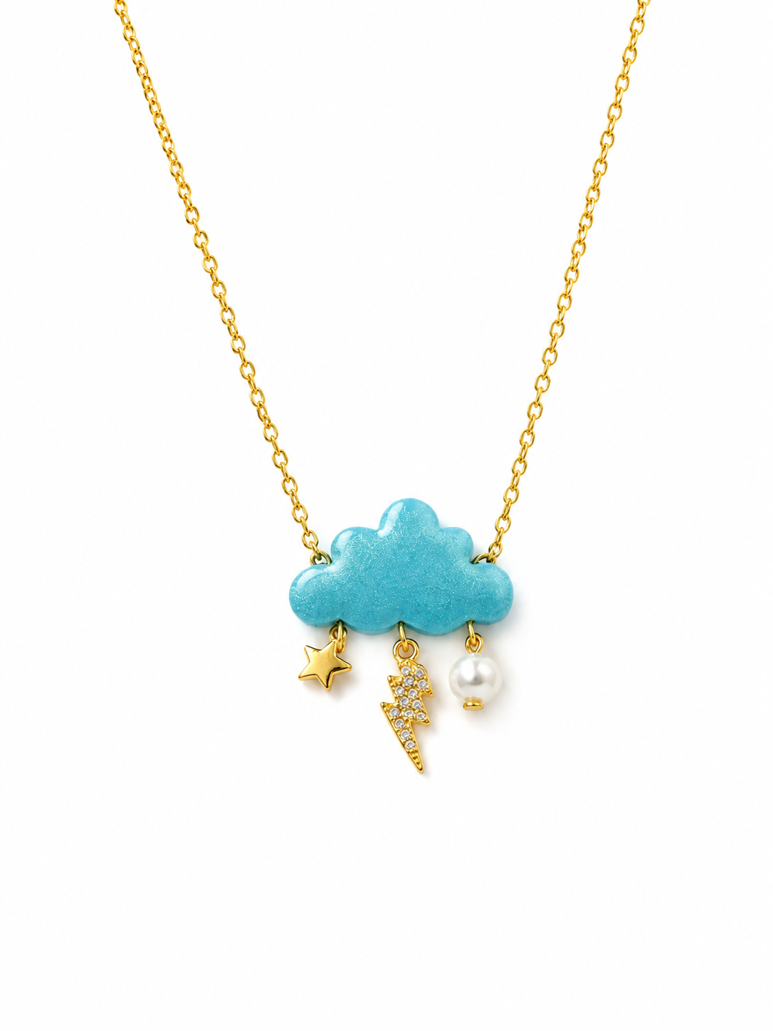 Cloud necklace